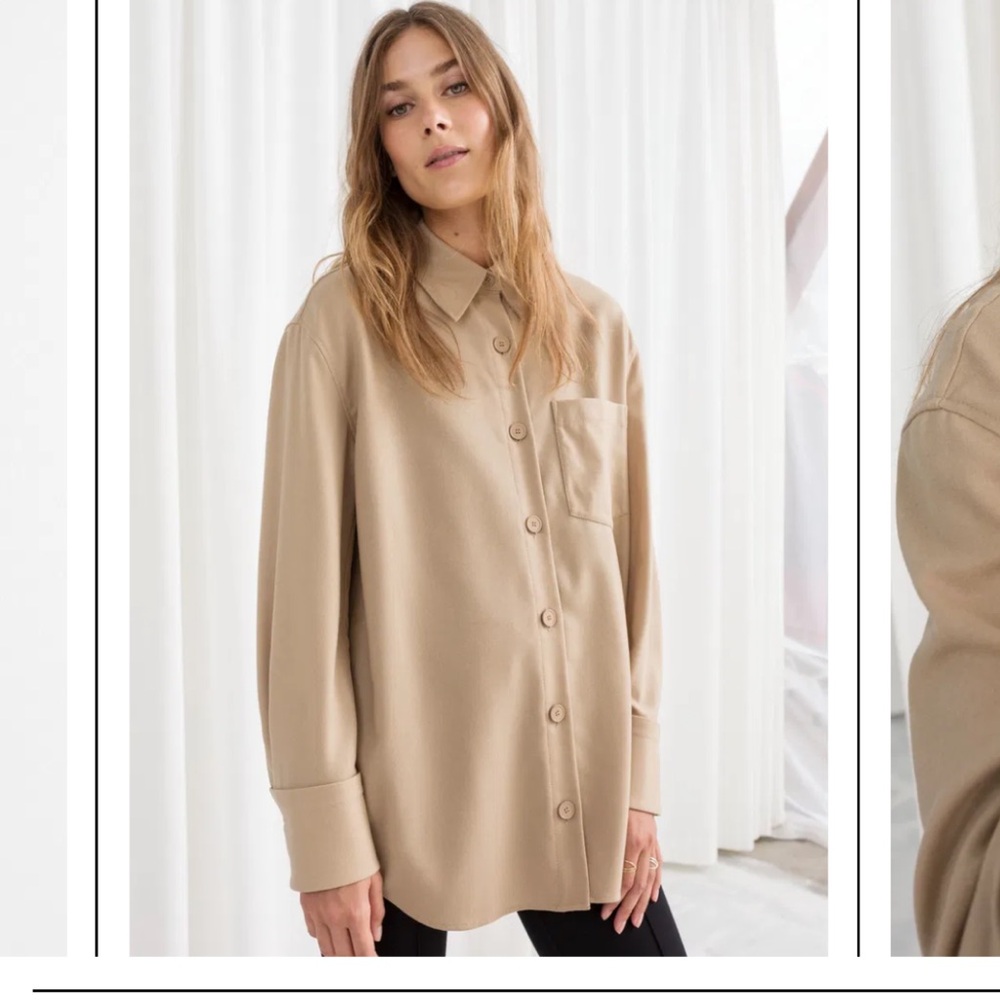 & Other Stories Wool shirt